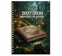 2027-2030 Monthly Planner Notebook: 4 Years Calendar from Jan 2027 - Dec 2030, A5 Monthly Diary Journal Planner(P34)