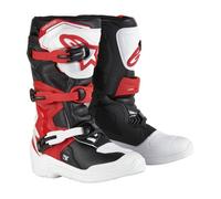 2027 Alpinestars Tech 3S Kids Youth Motocross Boots White Black Bright Red