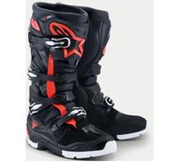 2027 Alpinestars Tech 7 Drystar Enduro Boots Black Flo Red White Adults