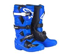 2027 Alpinestars Tech 7S Kids Youth Motocross Boots Blue Black White
