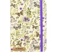 2027 Amethyst Butterflies Weekly Planner (16 months, Sept 2026 to Dec 2027)