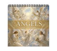 2027 Angel-Themed Wall Calendar, Angel Theme Schedule Management Planner | 2027 Monthly Calendar for Classroom Living Room Bedroom Dining Room Study Mom Grandma