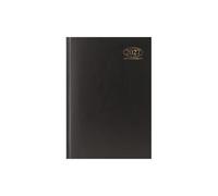 2027 Appointment Diary A5 Day Per Page - Black Hardback Daily Planner
