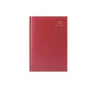 2027 Appointment Diary A5 - Red Hardback Column Week to View Planner