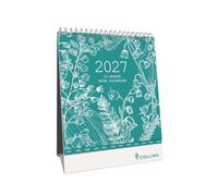 2027 Calendar - 12 Month Desk Month-to-View Calendar - Collins Debden Tara Range (TADC-27)