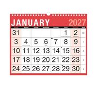 2027 Calendar Month to View Easy View Monthly Planner Large Print 8025