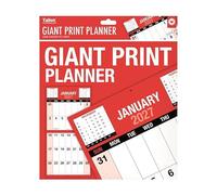 2027 Calendar Spiral Bound Wall Hanging Planner/Organiser| Large Red and Black Calendar| For Home Business Office School| With 2027 Notable Dates & Forward Planner 2028 (Giant Print)