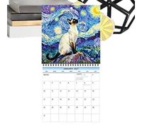 2027 Calendar Wall 2027 Thick Paper Funny Cute Planning Home Decor