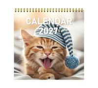 2027 Calendar Wall Cats Decorative Kitty Photo Planner