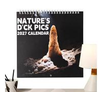 2027 Calendar Wall | Monthly Prank Hangable Planner | Monthly Nature Calendar | for Home, Office, School, Cleaning, Exercise, Workout, Vacation, Party, Birthday, Travel, Reading, Study, Task
