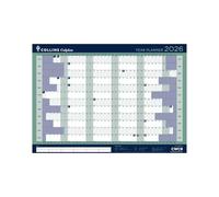 2027 Calendar Year Planner - 12 Month 594x840mm Wall Planner - Collins Debden Colplan Range (CWC9-27)