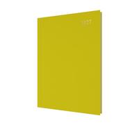 2027 Calendar Year Planner - 12 Month A4 Day-to-Page Diary - Hard Cover in Yellow - Collins Debden Essential Range (ESSA41.45-27)