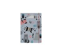 2027 Calendar Year Planner - 12 Month A5 Week-to-View Diary - Hard Cover - Cat's - Collins Debden Maru Range (MR153.CT-27)