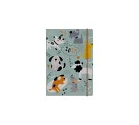 2027 Calendar Year Planner - 12 Month A5 Week-to-View Diary - Hard Cover - Dog's - Collins Debden Maru Range (MR153.DG-27)