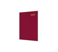 2027 Calendar Year Planner - 12 Month A5 Week-to-View Diary - Hard Cover in Brown - Collins Debden Essential Range (ESSA53.78-27)