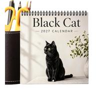 2027 Cat Calendar Thick Paper Monthly Organizing Planner