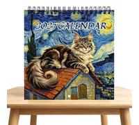 2027 Cat Wall Calendar 12-Month 2027 Personal Date Planning
