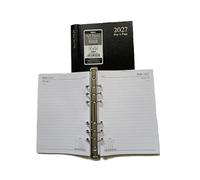 2027 Day Calendar A-5, 1 Day =1 page Suitable for A5 size Multitype Mulberry Planer/Filofax/Loui Vuiton 12 holes (19.19.50.19.19mm & 19.19.70.19.19mm)