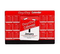2027 Day to Day Desk Top Stand Up Tear Off Block Calendar/Planner - Daily Quotes & Facts (Stand Alone Calendar SMP3868)