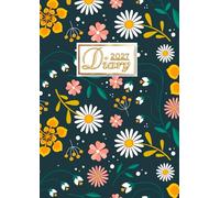 2027 Diary A4 Page A Day: One Page Per Day To View Dated From Jan 2027 To Dec 2027 | Perfect For Appointments, Reminders, Scheduling ... Floral Cover Design