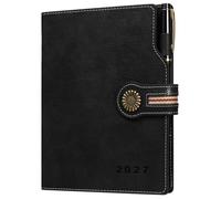 2027 Diary A5 Week to View - Black Executive Jan-Dec 2027