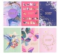 2027 Diary A5 Week to View - Charming and Stylish Design Hardback Planner with Ribbon Bookmark - Runs January 2027 to December 2027, Ideal for Home Office School (Bee Kind)