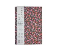 2027 Diary Cath Kidston A6 Week to View Diary, Monthly Planner - Stars & Flowers