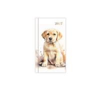 2027 Diary Watercolour Labrador Planner - Pocket Week to View Organiser