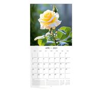 2027 Floral Wall Calendar - 12-Month Hanging Planner | Flower Art Decor