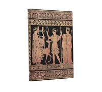 2027 Gathering of Deities (Ancient Greek Pottery) Midi 18-Month Softcover Dayplanner (Elastic Band Closure) Horizontal
