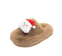 2027 Girls Christmas Home Slippers for Kids - Cozy Indoor Footwear for Girls Secure Fit Soft Lined Sole Perfect Holiday