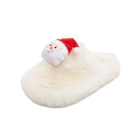 2027 Girls Christmas Home Slippers for Kids - Cozy Indoor Footwear for Girls Secure Fit Soft Lined Sole Perfect Holiday