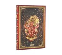 2027 Gryffindor Diary (Harry Potter Collection) Mini 12-Month Hardcover Dayplanner (Elastic Band Closure) Horizontal