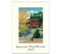 2027 Japanese Woodblocks A3 Wall Calendar