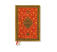2027 Layla (Persian Poetry) Midi 12-Month Hardcover Dayplanner (Elastic Band Closure) Daily