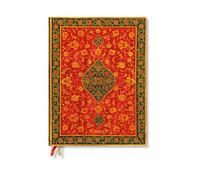 2027 Layla (Persian Poetry) Ultra 12-Month Hardcover Dayplanner (Elastic Band Closure) Horizontal