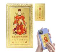 2027 Lunar New Year Blessing Card Year Of The Goat Metal Peace Keepsake