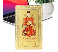2027 Lunar New Year Card Year Of The Goat Metal Peace Keepsake