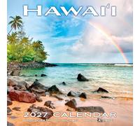 2027 Mini Hawaii Wall Calendar, 7 x 7, Michael and Monica Sweet
