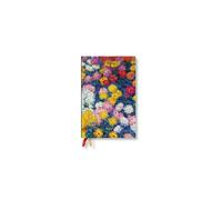2027 Monet’s Chrysanthemums Mini 12-Month Hardcover Dayplanner (Elastic Band Closure) Horizontal