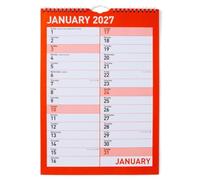 2027 Monthly Engagement Calendar Wall Hanging Planner | Month-to-View Appointment & Event Organiser | Large Wall Calendar for Home, Office & Business