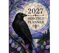 2027 Monthly Planner: Each Month on Two Pages, 8.5 x 11 inches, January through December