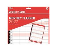 2027 Monthly Planner Five Column Size A3 Month To View Planner Organizer Wall Calendar For Home Office Family planner, 5 Column Layout, Wall Mounted, 12 Months,((2027 Monthly Planner Five Column)