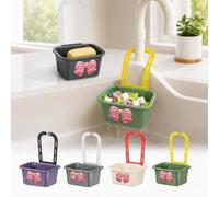 2027 New Hanging Sink Drain Basket for Kitchen,Food Fruit Vegetable Drain Shelf Sink Storage Holder,Kitchen Food Waste Collector,Multi-Functional Faucet Storage Rack Draining,for Leftovers,FoodScraps