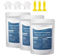2027 New Strong Clay Iron Adhesive, Strong Clay Iron Adhesive, High-Strength Multi-Purpose Repair Clays, All Purpose Pool Clays. for Bonding Plastic Metal Ceramic Wood Tile Glass (3PCS)