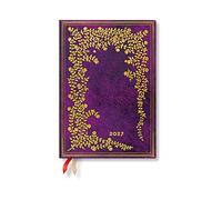 2027 New York Rose (Gilded Age) Midi 12-Month Hardcover Dayplanner (Elastic Band Closure) Horizontal