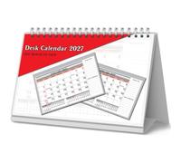 2027 One Month to View UK Stand Alone Desk Office Table Calendar Planner by Arpan (1)