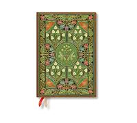 2027 Poetry in Bloom Midi 12-Month Hardcover Dayplanner (Elastic Band Closure) Horizontal