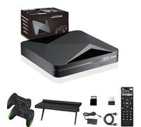 2027 Retrowave G13 Ultra 103000 Games Updated Version, EmuELEC 4.3 + Android 9.0 Dual System, 4 Wireless Controllers, 4K HD Plug and Play, TV/PC/Projector (256G-120000-2 Gamepad)