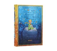 2027 Saint-Exupéry, The Little Prince (Embellished Manuscripts Collection) Mini 12-Month Hardcover Dayplanner (Elastic Band Closure) Daily